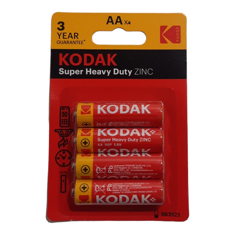 Батарейка Kodak Сольова АА /R6 1.5v