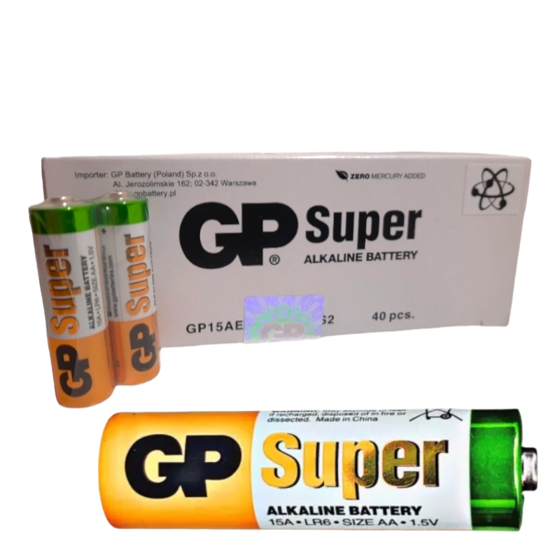 Батарейки GP Super Alkaline AA/LR6 напруга 1.5V