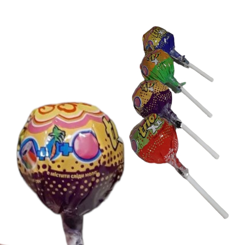 Карамель CHUPA CHUPS XXL З ЖУВАЛЬНОЮ ГУМКОЮ 29Г, МІКС СМАКІВ